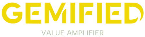 Gemified logo